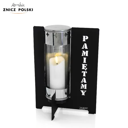 Znicz NICEA D TULEJA SZKLANA PAMIĘTAMY