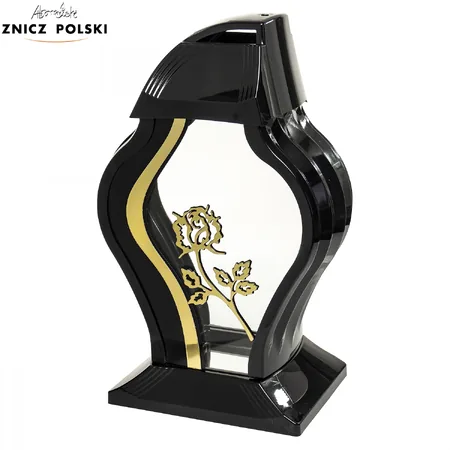 Znicz FARAON FALA RÓŻA czarny