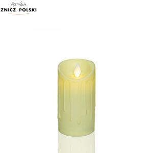 Wkład LED świeca MQL ecru