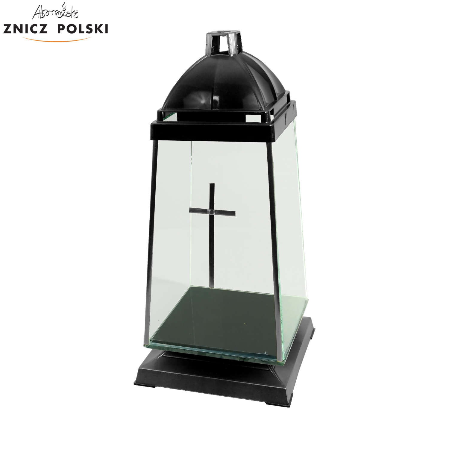 Znicz GLASS PIRAMIDA KRZYŻ