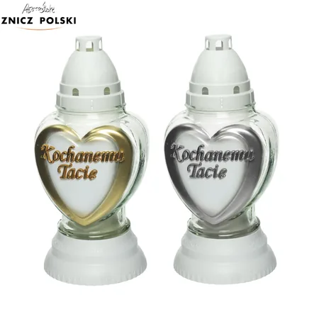 Znicz SERCE P81 KOCHANEMU TACIE