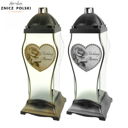 Znicz GLASS S3 SERCE MAMIE