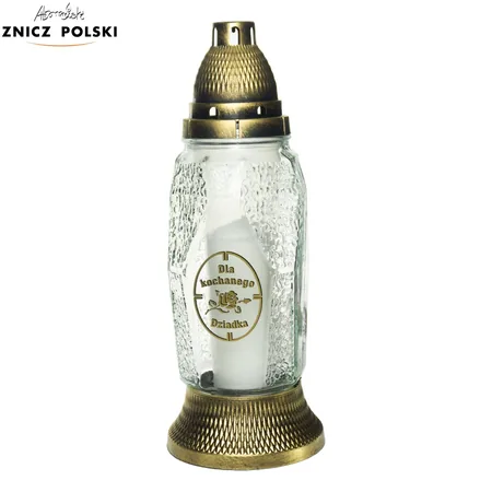 Znicz Z482 DZIADKOWI złoty