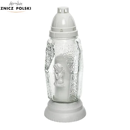 Znicz Z482 ANIOŁEK biały